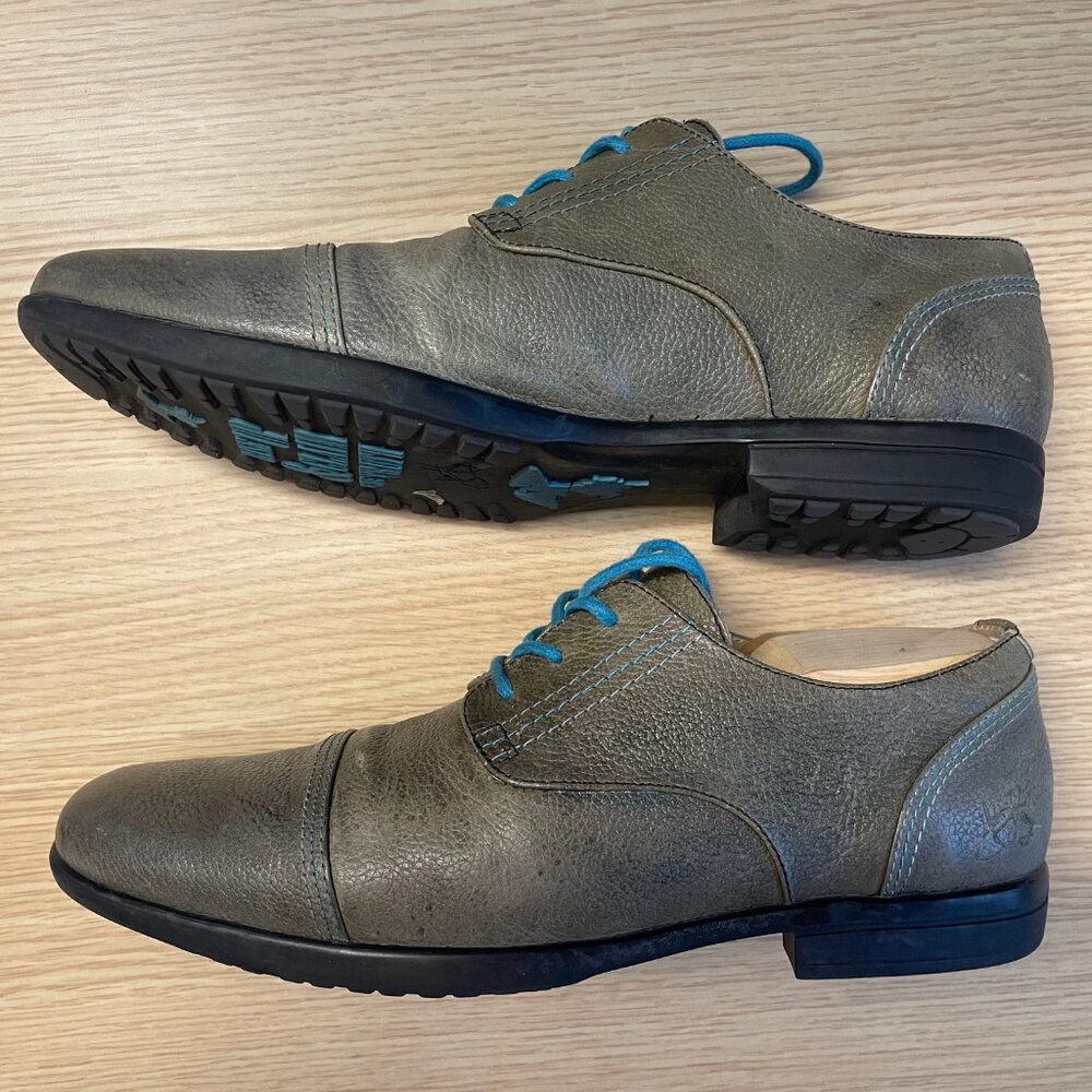 John Fluevog Breton in Jade Green Size 8 - Picture 2 of 9
